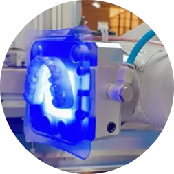 隱形矯正器的數位化製造流程